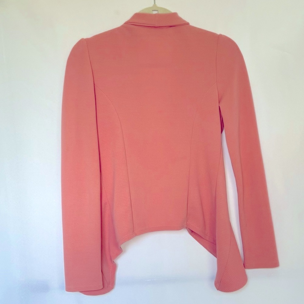 Oulm Pink Textured Blazer